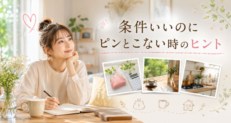 いい人なのに、決め手がない